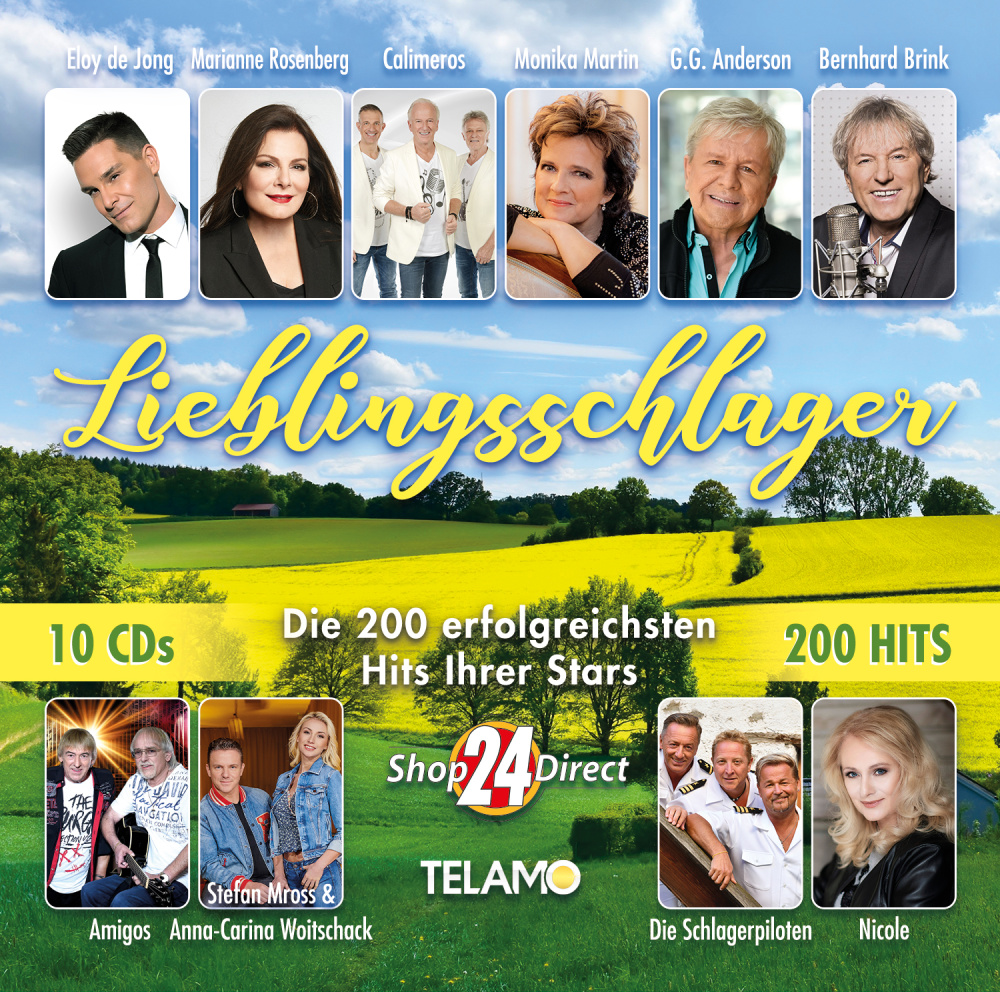 Lieblingsschlager - Die 200 erfolgreichsten Hits Ihrer Stars