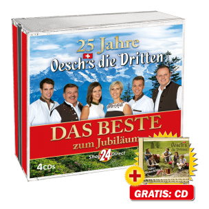 25 Jahre - DAS BESTE zum Jubiläum + GRATIS Schlüsselanhänger