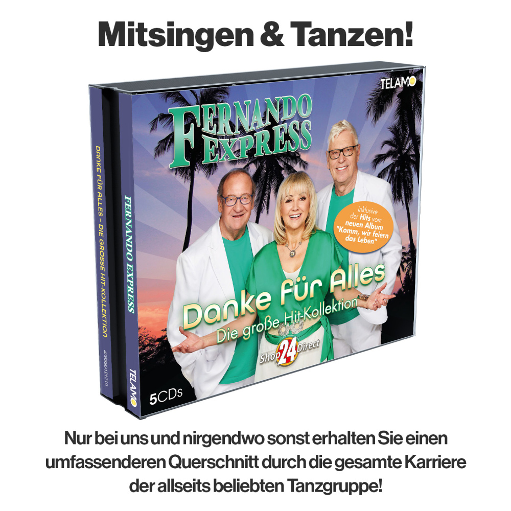 Danke für Alles - Die große Hit-Kollektion + GRATIS Tasse