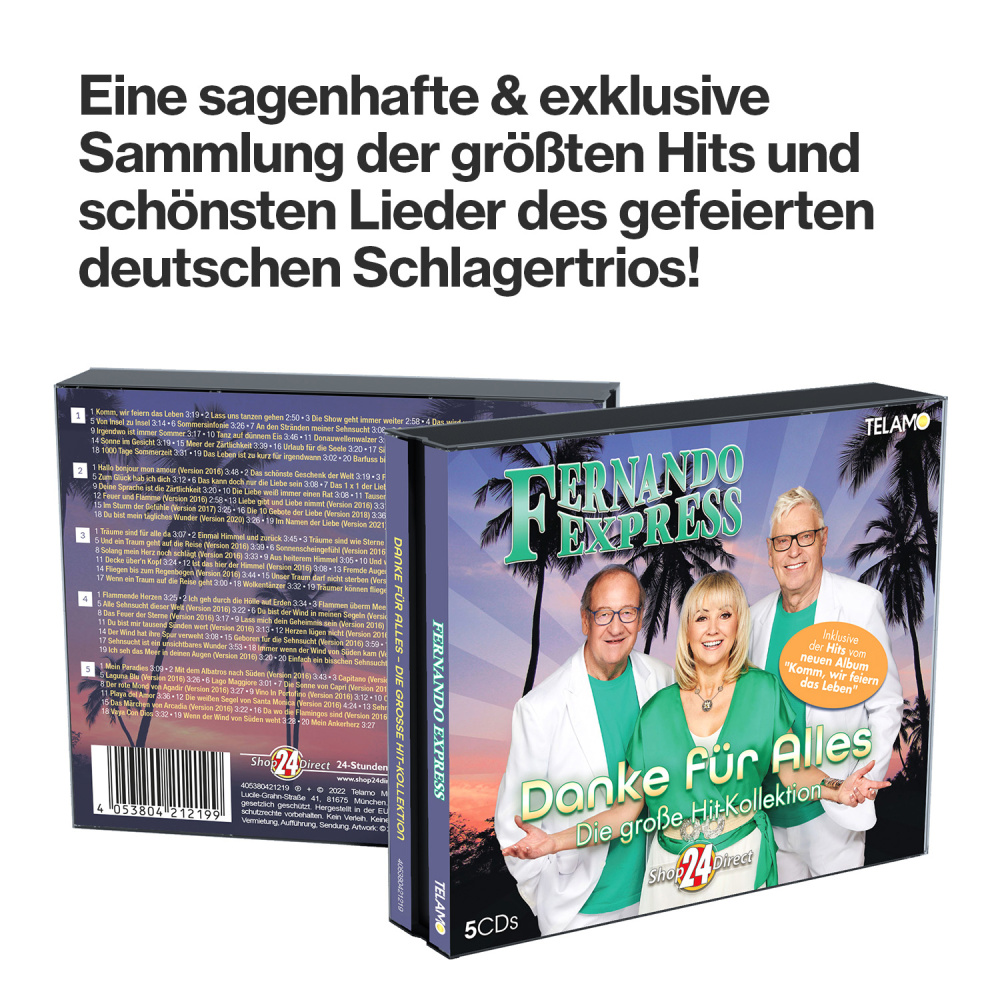 Danke für Alles - Die große Hit-Kollektion + GRATIS Tasse