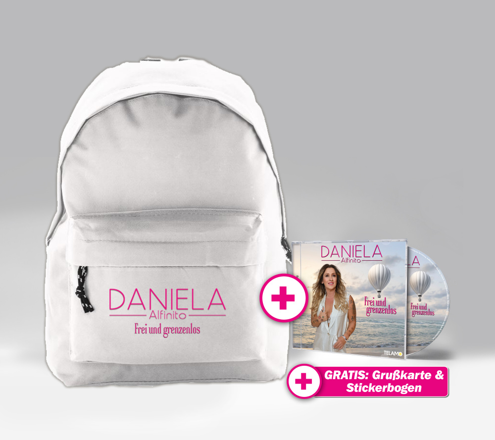 4053804212601 - Frei und grenzenlos Fan-Set Rucksack + CD + GRATIS Stickerbogen & Grußkarte