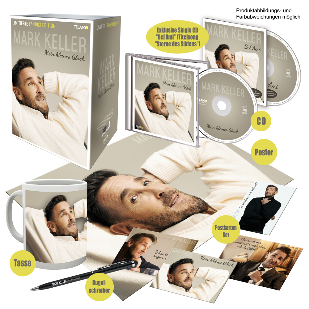 4053804212786 - Mein kleines Glück (Limitierte Fanbox-Edition) - Mark Keller (CD)