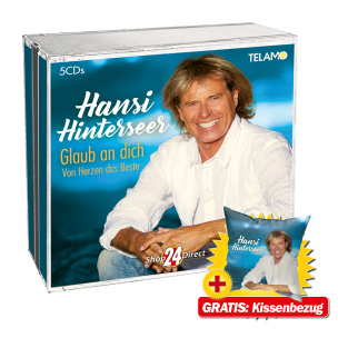 Glaub an dich – Von Herzen das Beste + GRATIS Kissenbezug