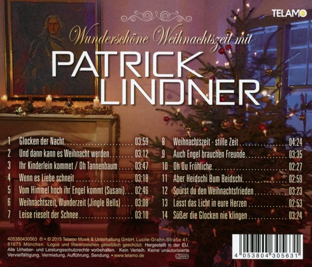 Wunderschöne Weihnachtszeit mit Patrick Lindner
