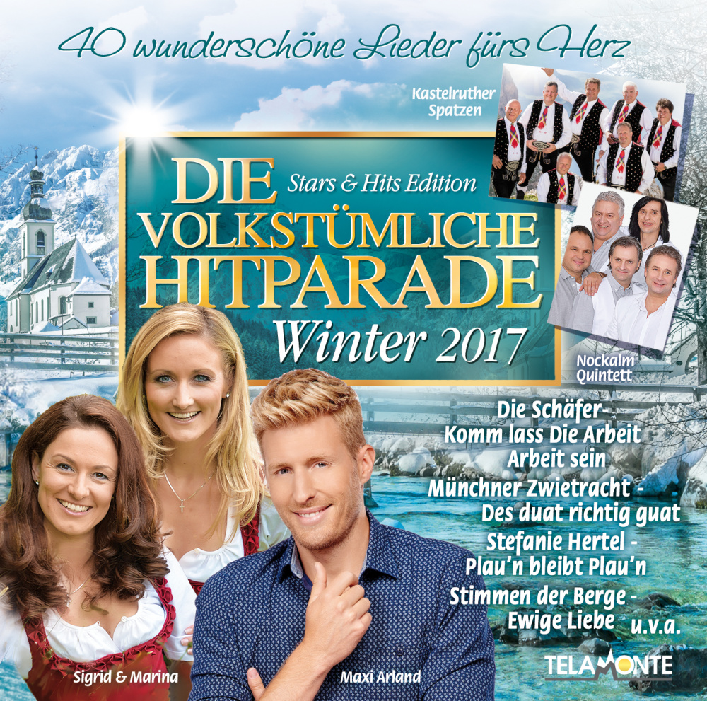 4053804307673 - Die volkstümliche Hitparade Winter 2017 - Various (CD)