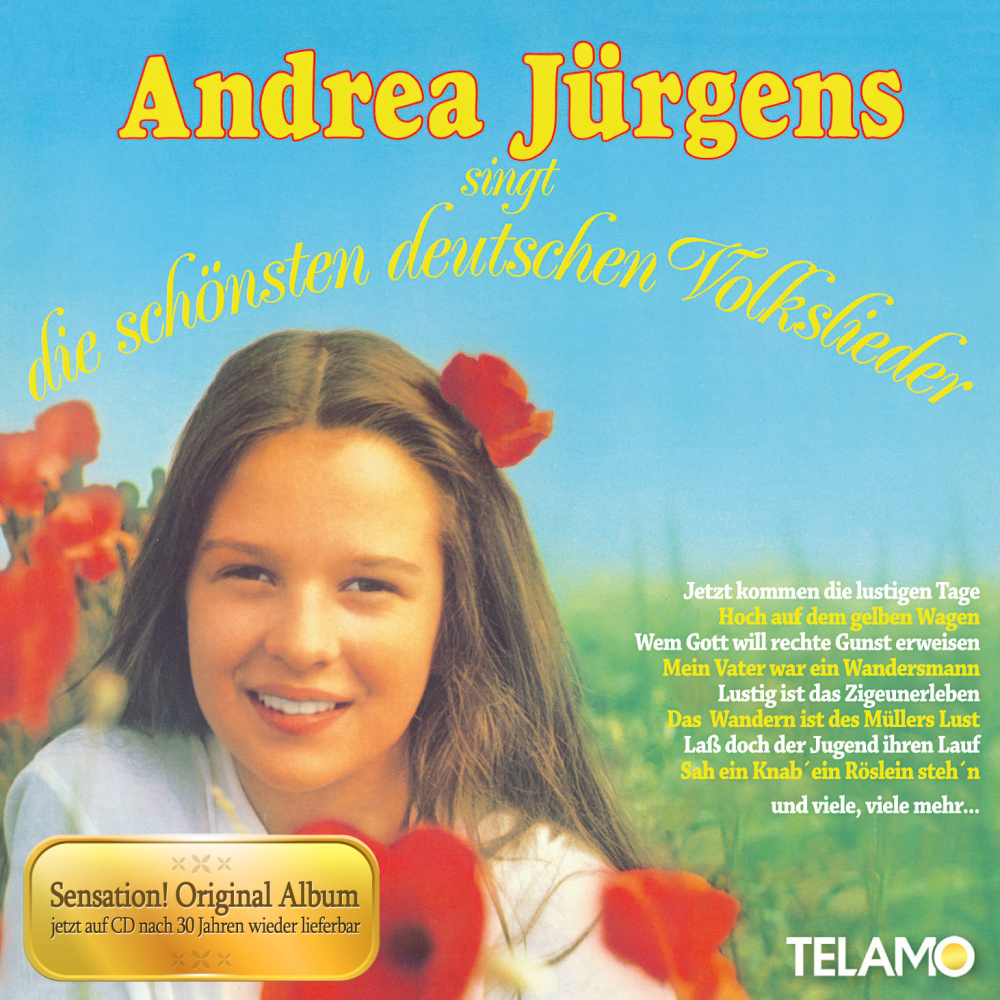 4053804310079 - Andrea Jürgens singt die schönsten deutschen Volkslieder - Andrea Jürgens (CD)