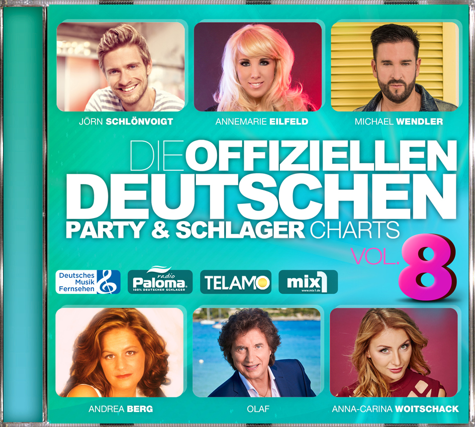 Die offiziellen deutschen Party & Schlager Charts Vol. 8