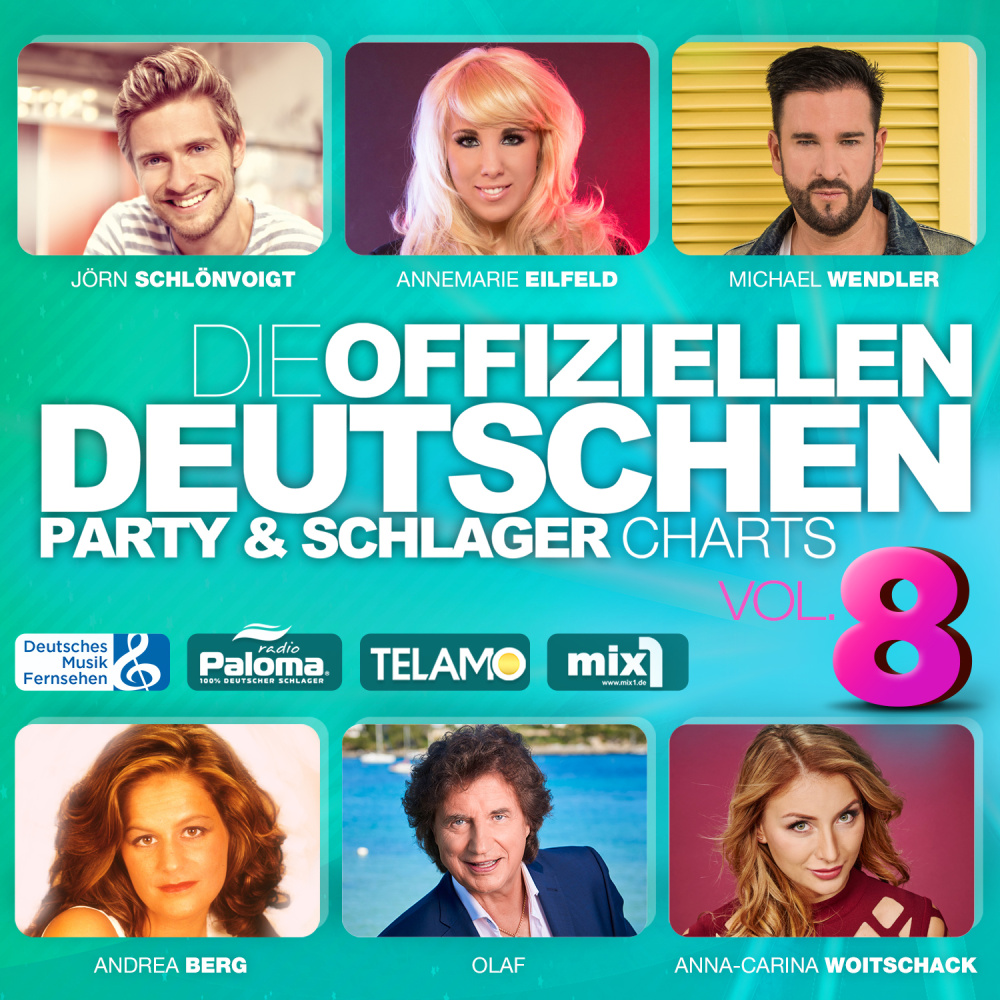 4053804310680 - Die offiziellen deutschen Party & Schlager Charts Vol 8