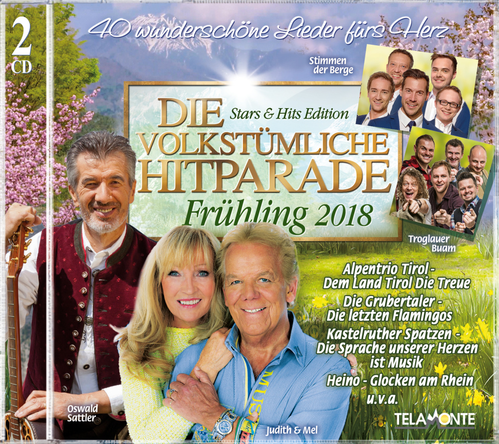 Die volkstümliche Hitparade Frühling 2018