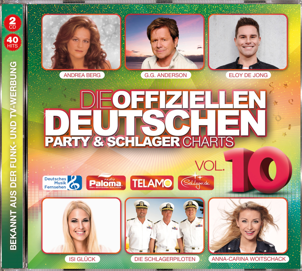 Die offiziellen deutschen Party & Schlager Charts Vol. 10