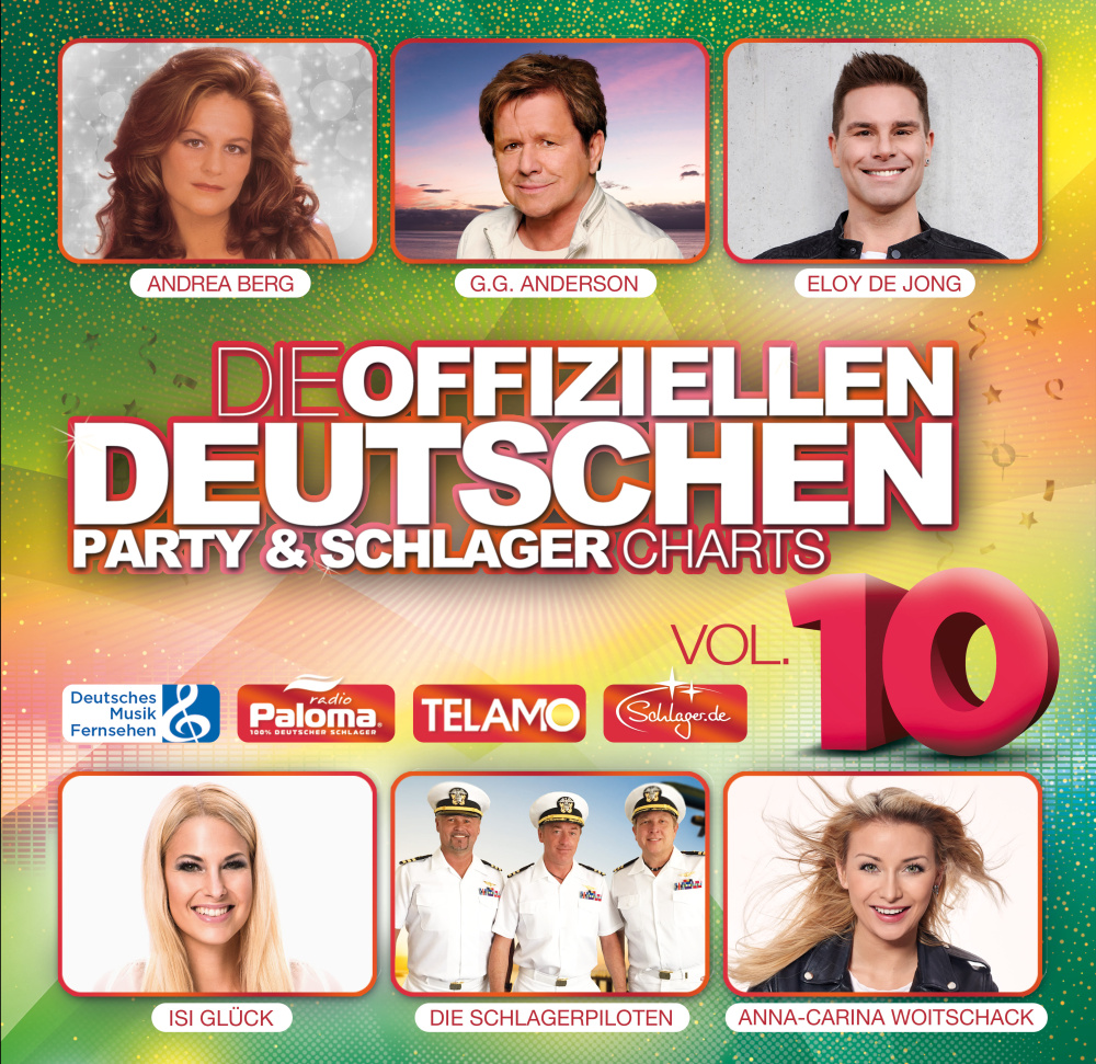 4053804312356 - Various - GEBRAUCHT Die offiziellen Deutschen Party & Schlager Charts Vol 10 - Preis vom 20082023 050721 h