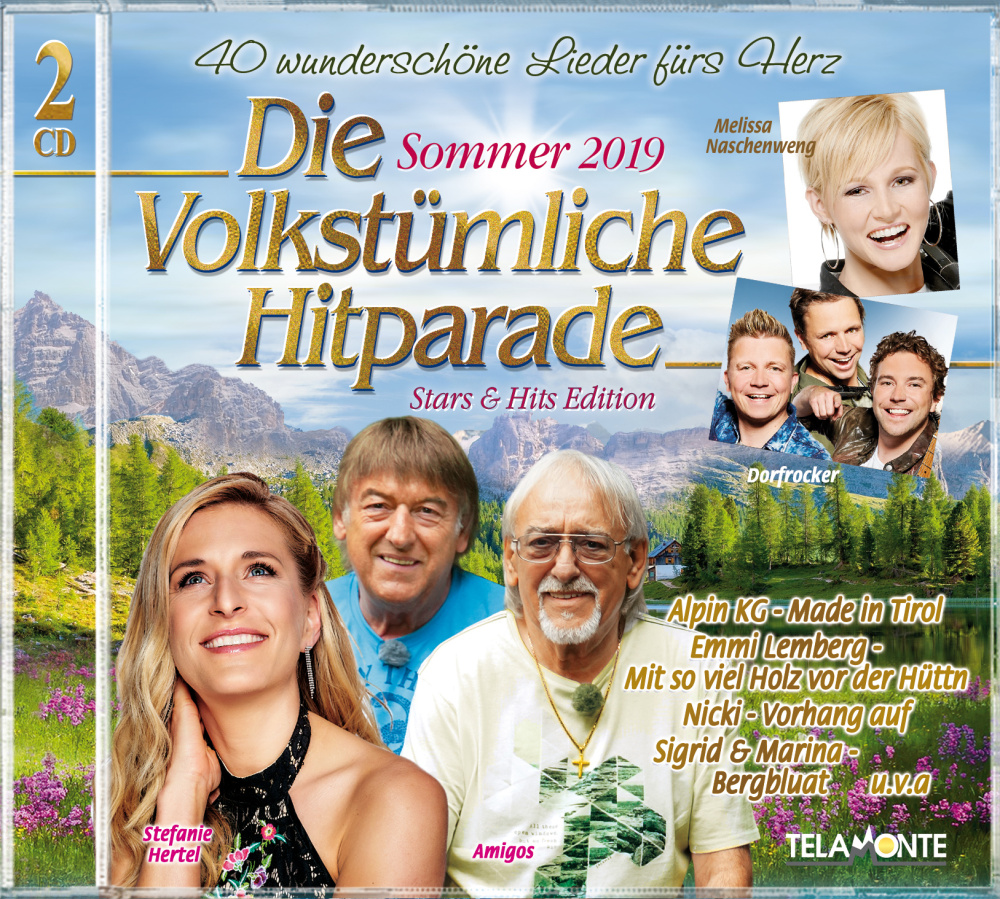 Die volkstümliche Hitparade Sommer 2019