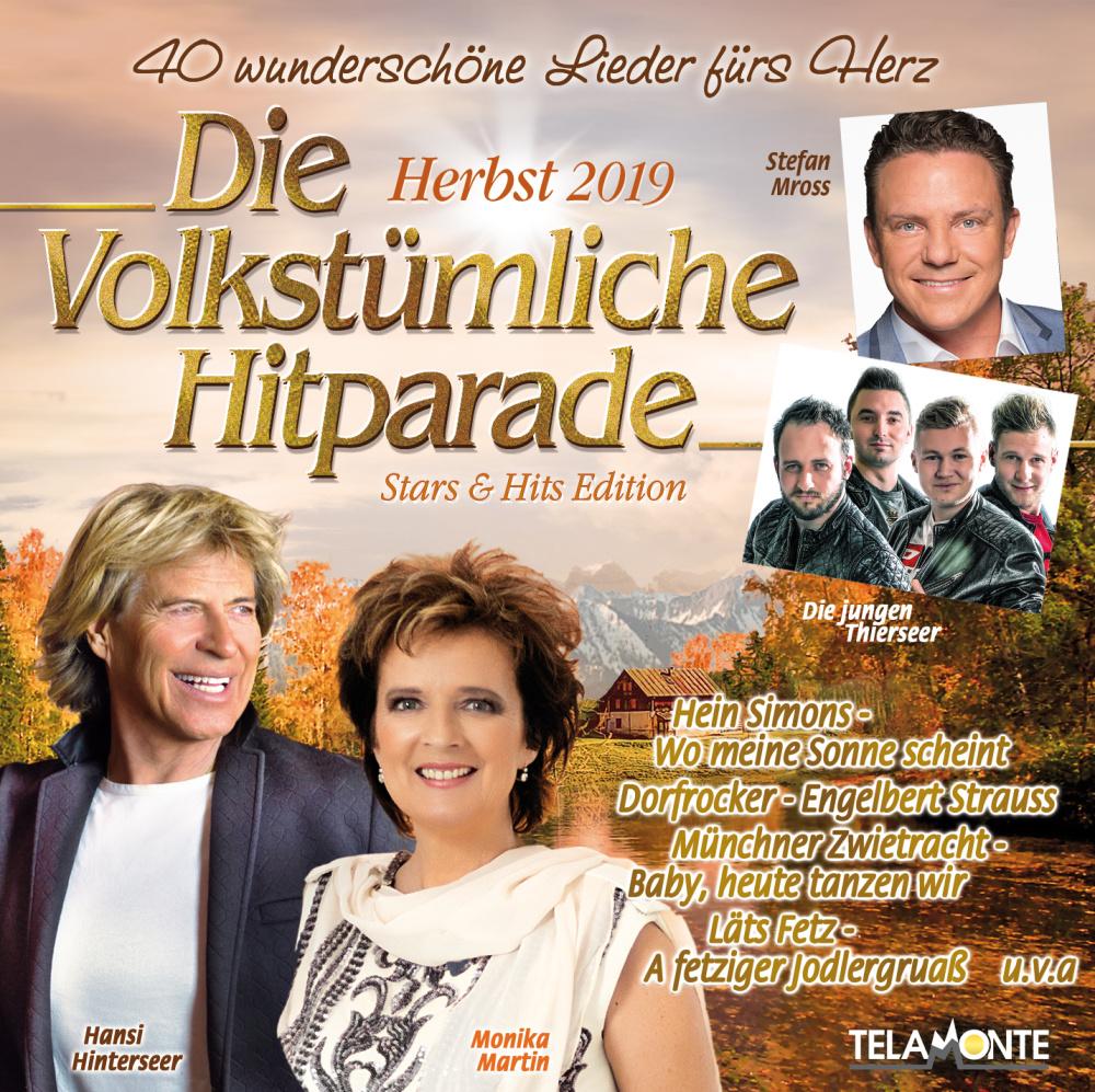 Die volkstümliche Hitparade Herbst 2019