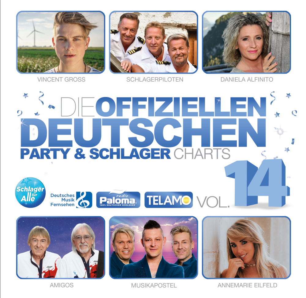 4053804315029 - Die offiziellen deutschen Party & Schlager Charts Vol14 (2 CDs) - Various (CD)