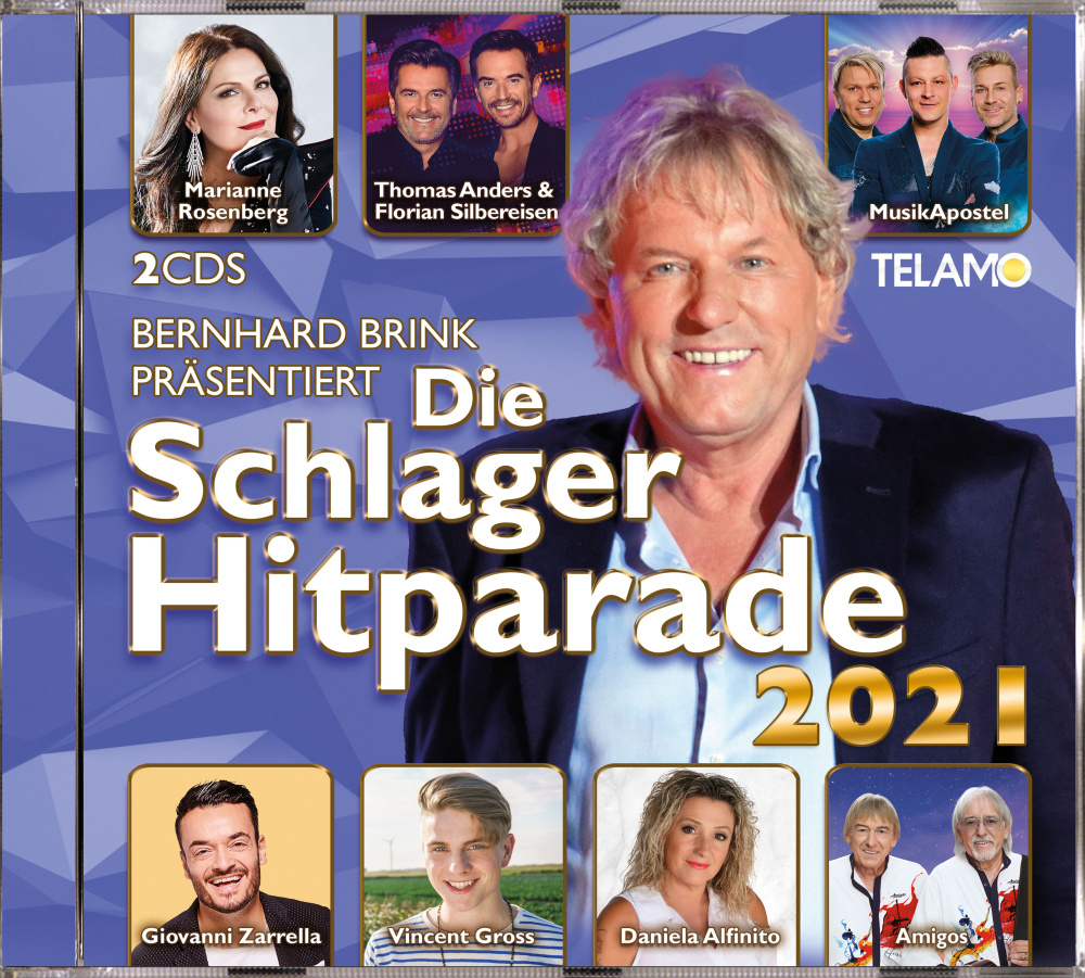 4053804315135 - Bernhard Brink präsentiert Die Schlager Hitparade 2021 (2 CDs) - Various (CD)