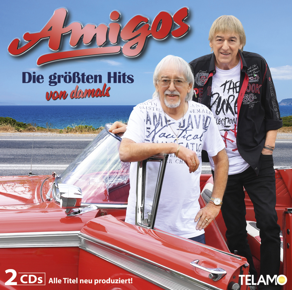 4053804315258 - Die größten Hits von damals (2 CDs) - Amigos (CD)