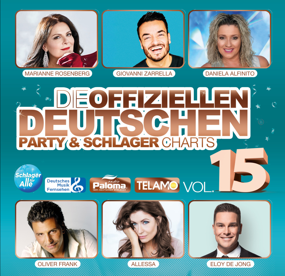 4053804315722 - Die offiziellen deutschen Party & Schlager Charts Vol 15 (2 CDs) - Various (CD)