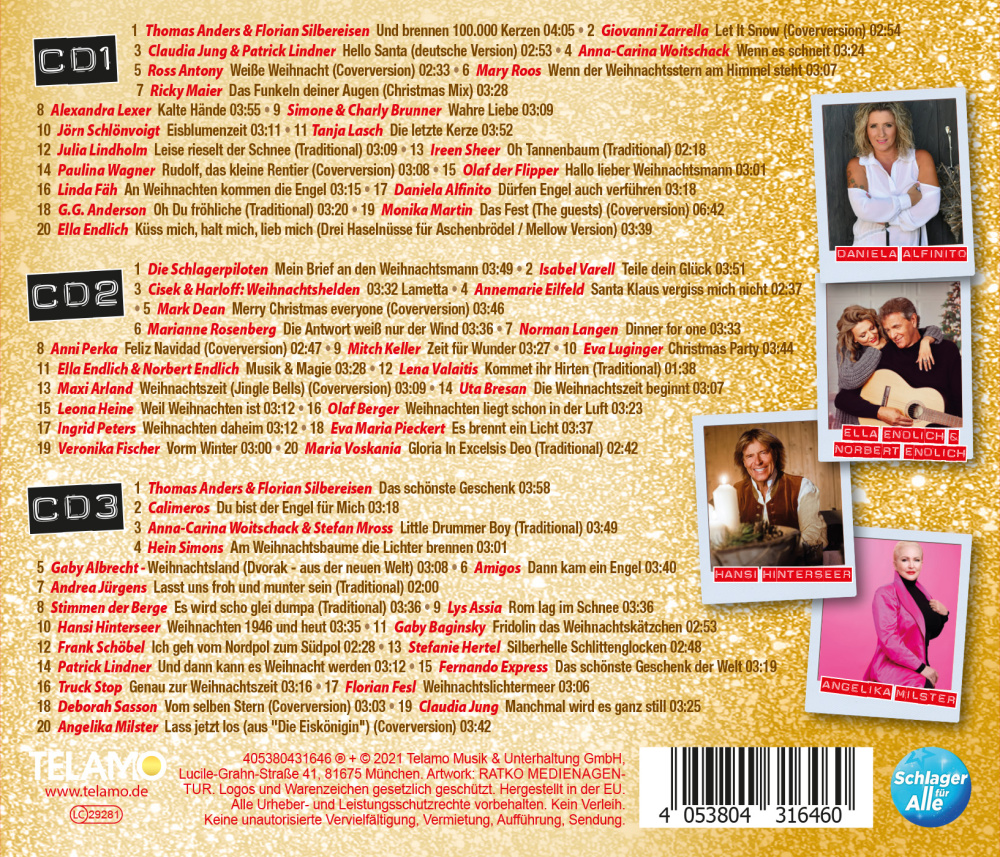 Schlager für Alle - Weihnachten - Die Neue