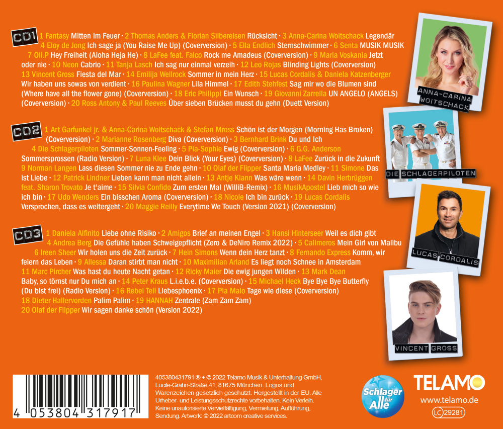 Schlager für Alle - Herbst/ Winter 2022/2023