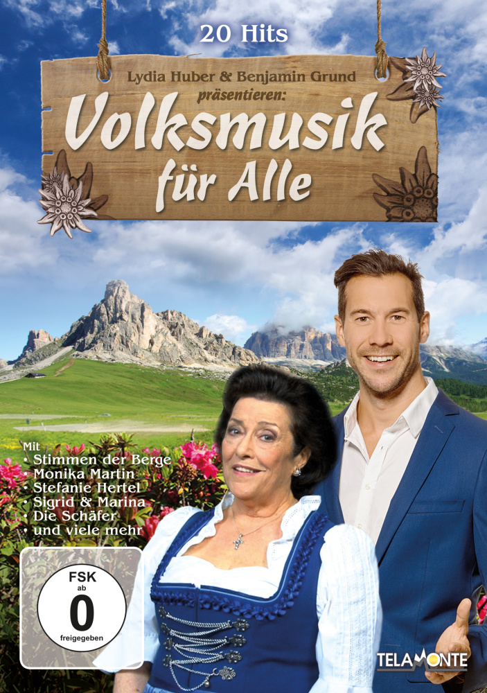 4053804401081 - Lydia Huber und Benjamin Grund präsentieren Volksmusik für Alle