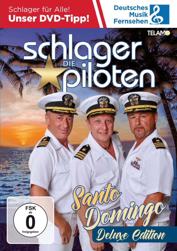 4053804401913 - Santo Domingo (Deluxe Edition) - Die Schlagerpiloten (DVD)