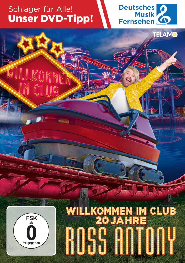 4053804401968 - Willkommen im Club - 20 Jahre (2 DVDs) - Ross Antony (DVD)