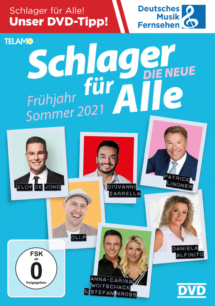 4053804401999 - Schlager für Alle - Die Neue Frühjahr Sommer 2021 - Various (DVD)