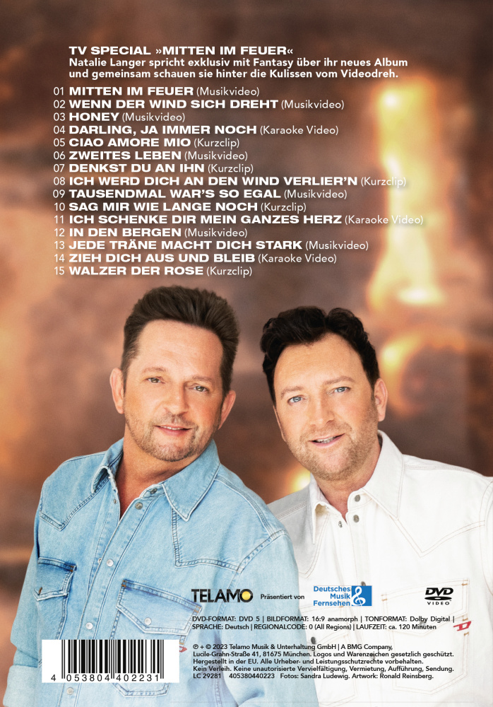 Mitten im Feuer + GRATIS Fanschal