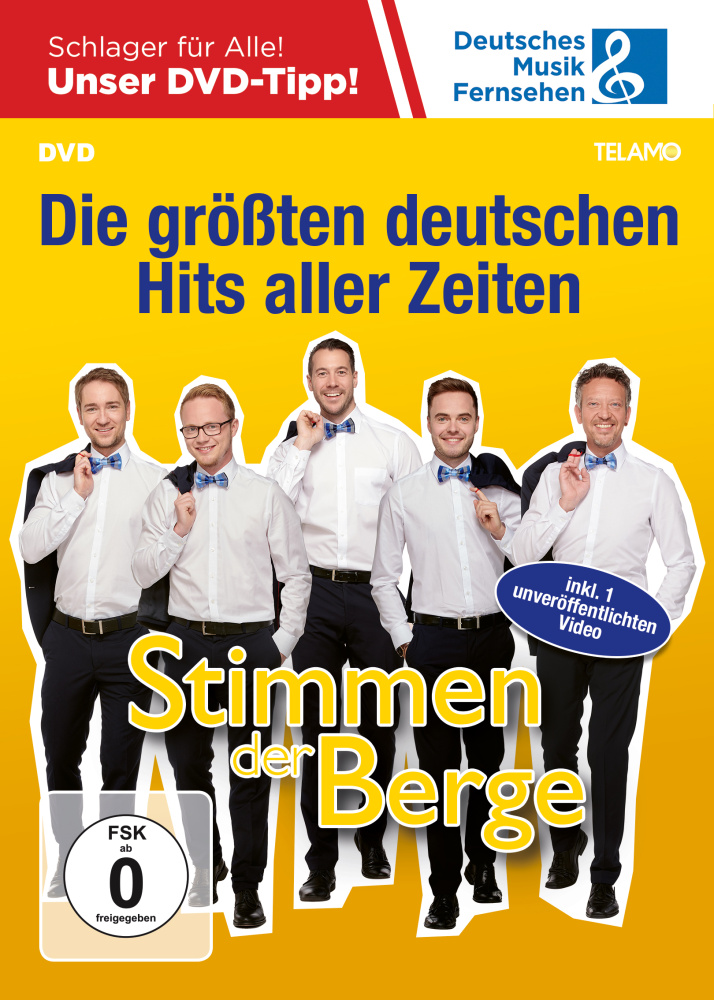 4053804402408 - Die größten deutschen Hits aller Zeiten - Stimmen der Berge (DVD)