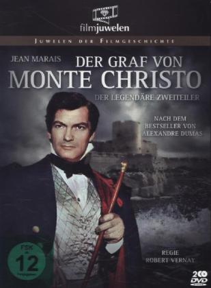 4042564158458 - Der Graf von Monte Christo (1954) - Der komplette Zweiteiler (DVD)