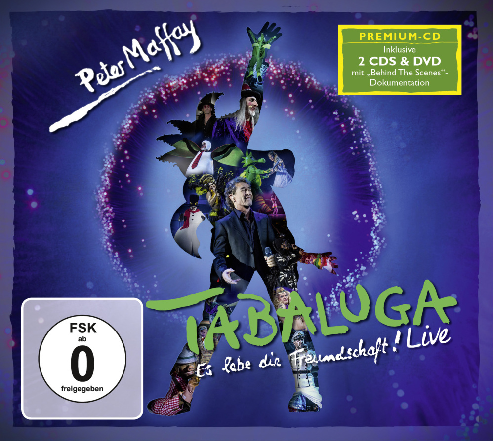 0889853976829 - Tabaluga - Es lebe die Freundschaft! - Live (Limitierte Premium Edition 2 CDs + DVD) - Peter Maffay (CD mit DVD)