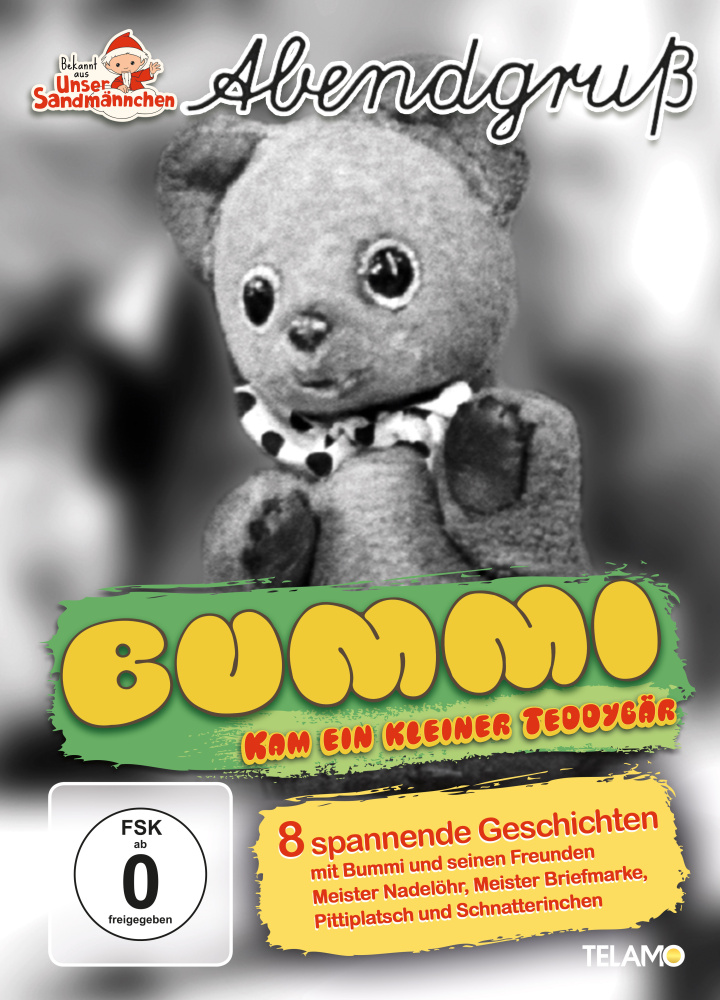 4053804900164 - Unser Sandmännchen - Abendgruß Bummi - Kam ein kleiner Teddybär (DVD)