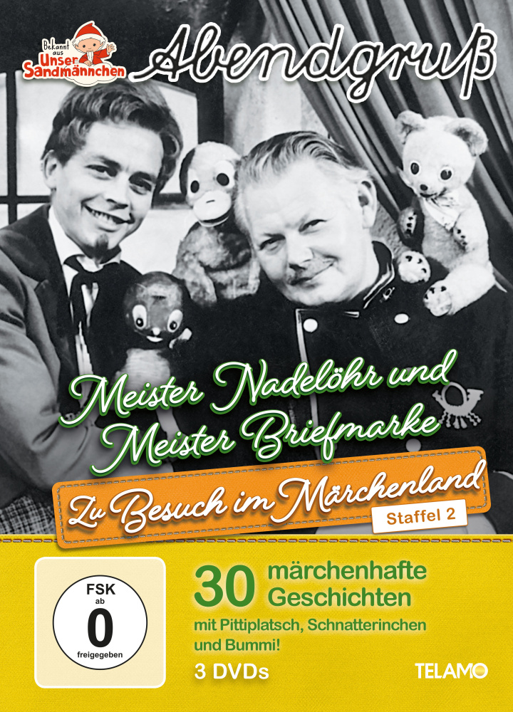 4053804900195 - Unser Sandmännchen - Abendgruß Zu Besuch im Märchenland - Staffel 2 (DVD)