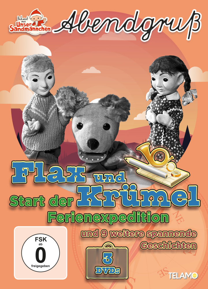 4053804900263 - Flax und Krümel Start der Ferienexpedition (DVD)