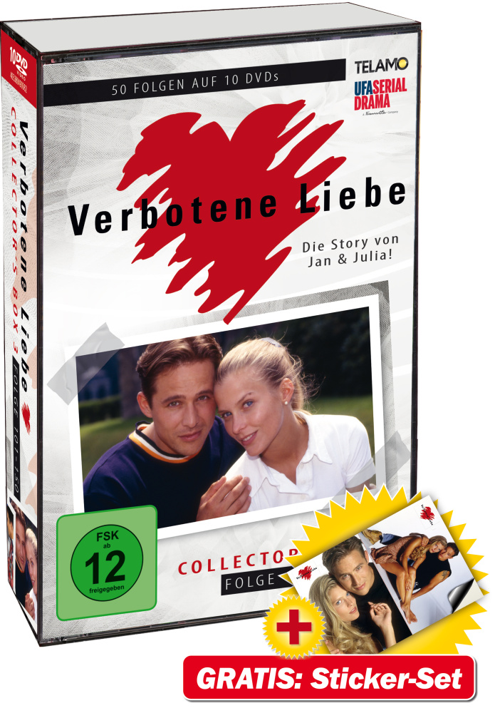 4053804900621 - - GEBRAUCHT Verbotene Liebe CollectorS Box 3 (Folge 101-150) [10 DVDs] - Preis vom 29082023 050550 h