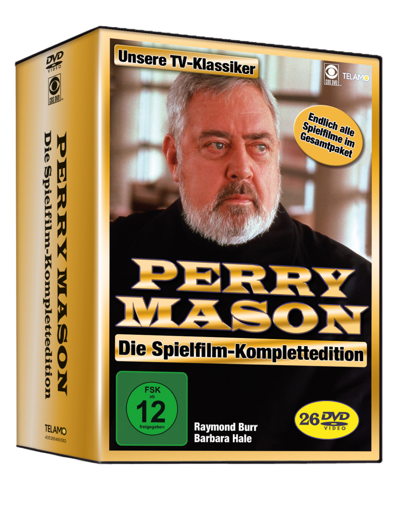 4053804900829 - Perry Mason - Die Spielfilm-Komplettedition (DVD)