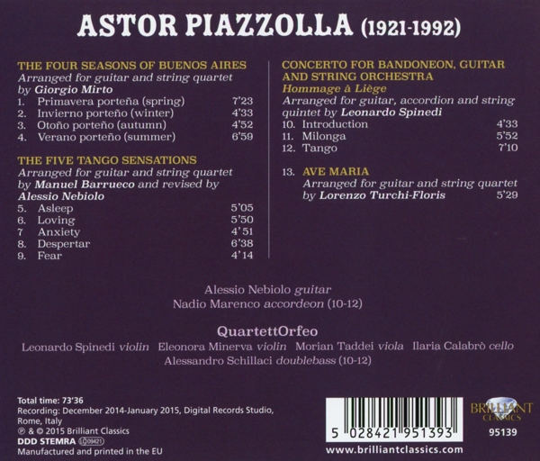 l Otro Astor, 1 Audio-CD
