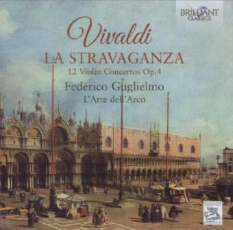 5028421950433 - La Stravaganza - 12 Violin Concertos op4 2 Audio-CDs