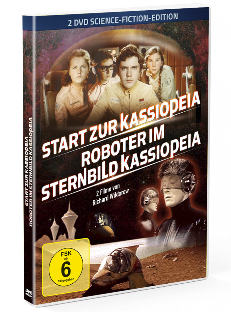 4028951698271 - Richard Wiktorow - GEBRAUCHT Start zur Kassiopeia   Roboter im Sternbild Kassiopeia [2 DVDs] - Preis vom 20102023 050748 h