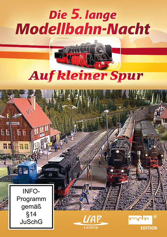 4250015780770 - Die 5 lange Modellbahn-Nacht - Auf kleiner Spur 1 DVD (DVD)