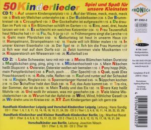 50 Kinderlieder von A-Z