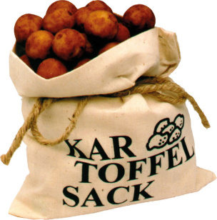 Marzipan-Kartoffelsack