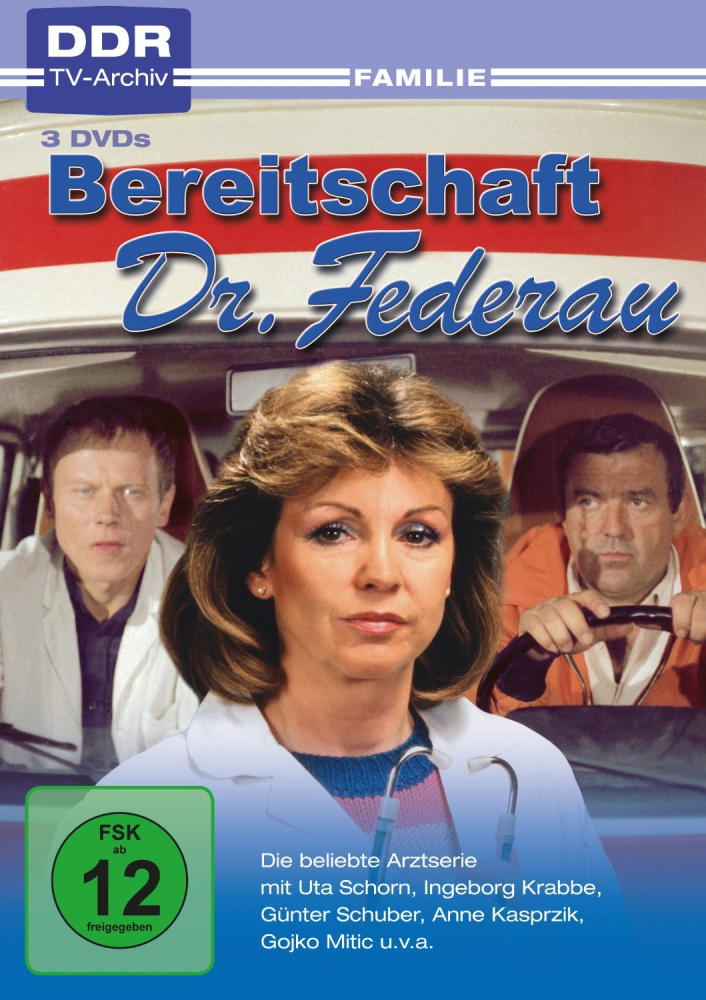Bereitschaft Dr. Federau (DDR TV-Archiv) (3DVD´s)