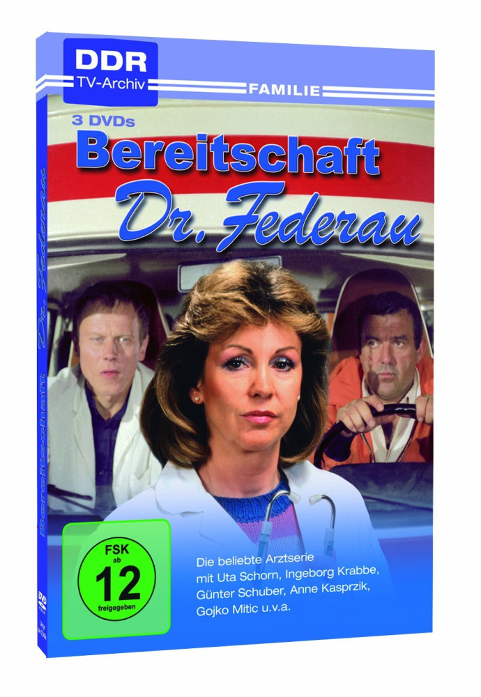 4052912360310 - Bereitschaft Dr Federau (DDR TV-Archiv) (3DVDs)