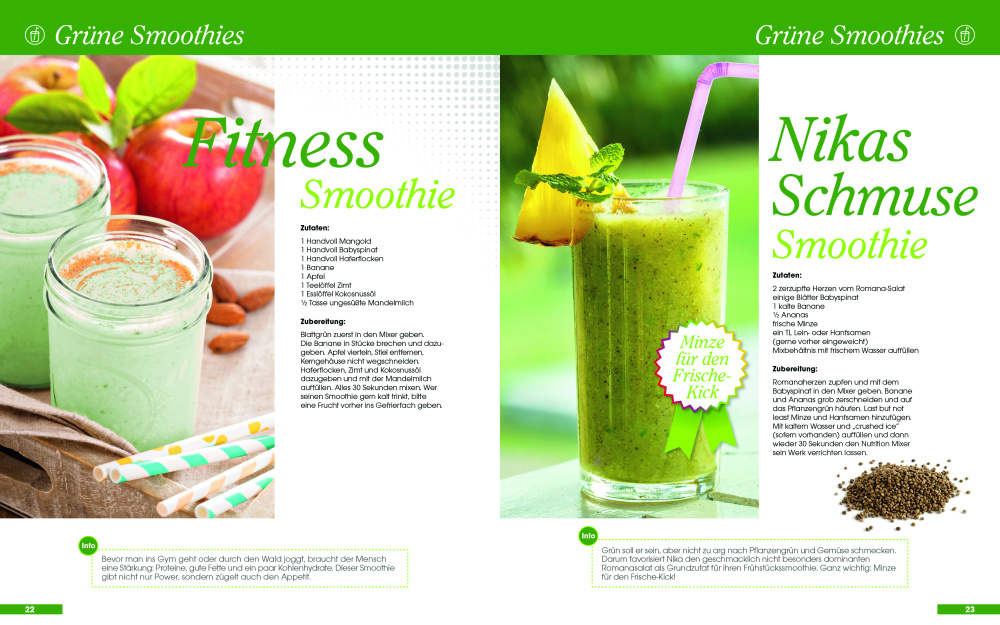 Nutrition Mixer Natural Superfood Smoothie Buch