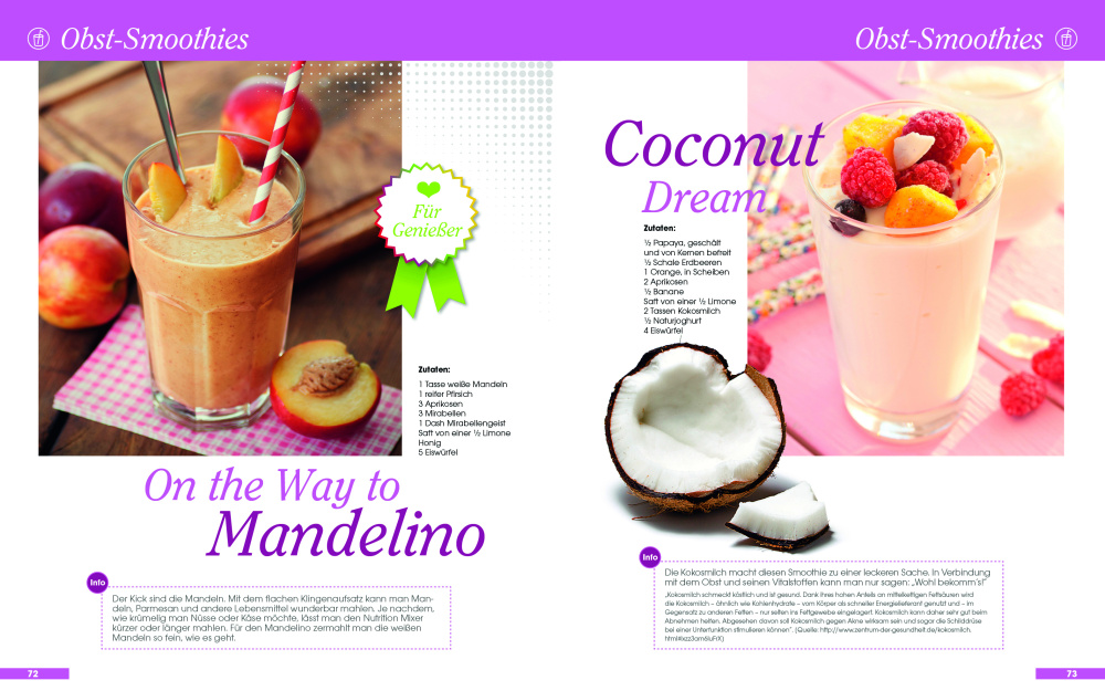 Nutrition Mixer Natural Superfood Smoothie Buch