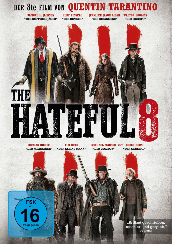 0888751872998 - The Hateful 8 (DVD)