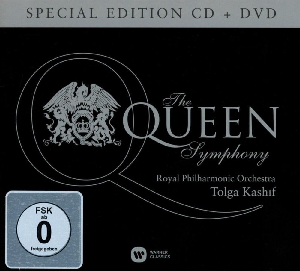 0825646021895 - The Queen Symphony (CD+DVD) - Tolga Kashif Rpo (Audio CD mit DVD)