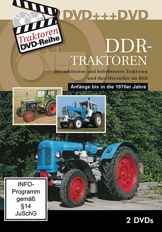 4250015786833 - DDR-Traktoren - Anfänge bis in die 1970er Jahre