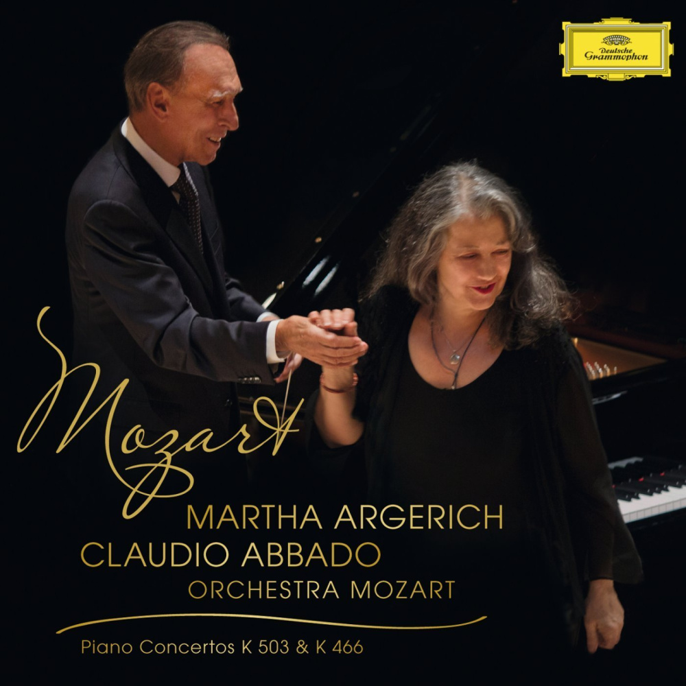 0028947910336 - Mozart Piano Concerto No25 In C Major K503 Piano Concerto No20 In D Minor K466 - Martha Argerich Claudio Abbado Orchestra Mozart (CD)